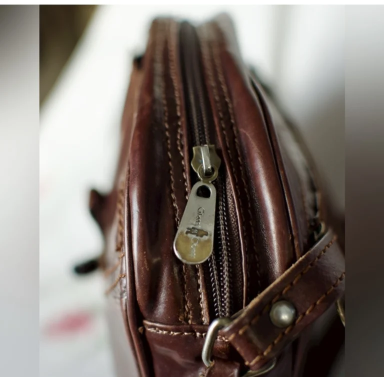 Image for Vintage all-leather bag