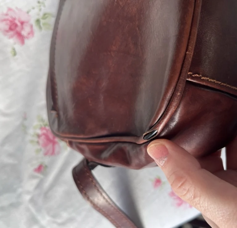 Image for Vintage all-leather bag