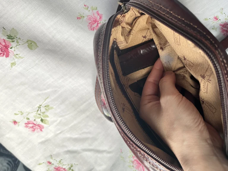 Image for Vintage all-leather bag
