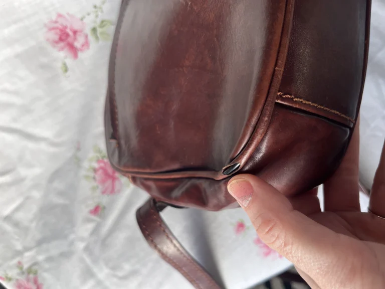 Image for Vintage all-leather bag