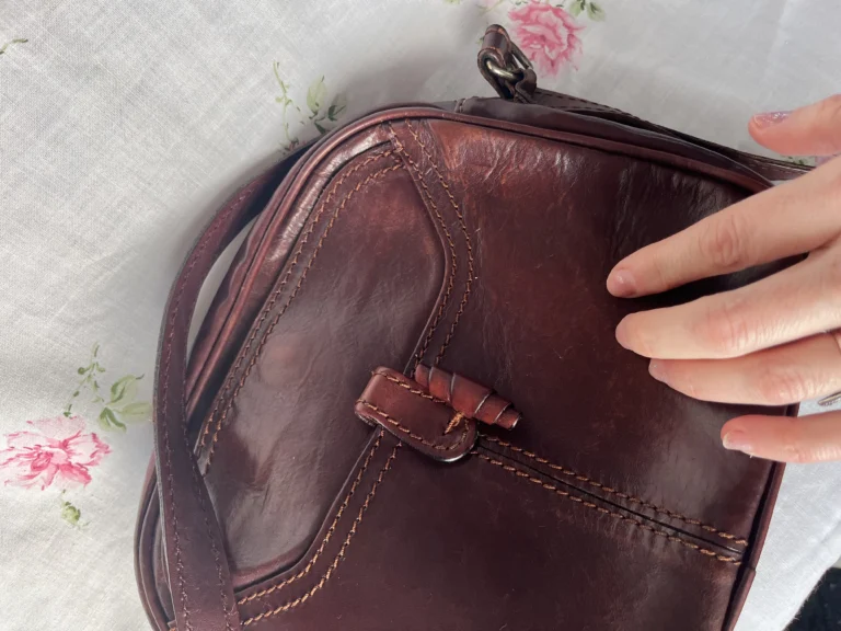 Image for Vintage all-leather bag