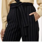 Featured thumbnail for Aritzia Wilfred Jallade pant Black/White stripe