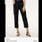 Thumbnail for Aritzia Wilfred Jallade pant Black/White stripe