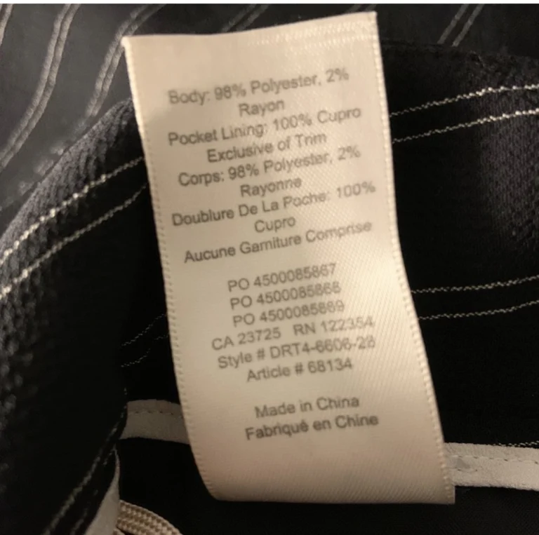 Image for Aritzia Wilfred Jallade pant Black/White stripe