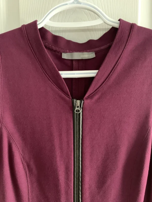Image for Robe à plis avec fermeture éclair sur le devant