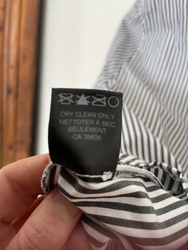 Image for Pink Tartan blouse à rayures 100% coton col montant avec volants et perles - Taille 4