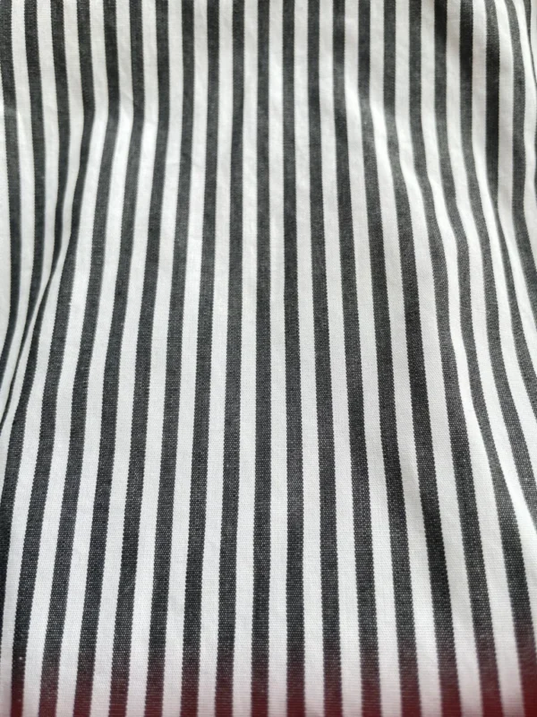 Image for Pink Tartan blouse à rayures 100% coton col montant avec volants et perles - Taille 4