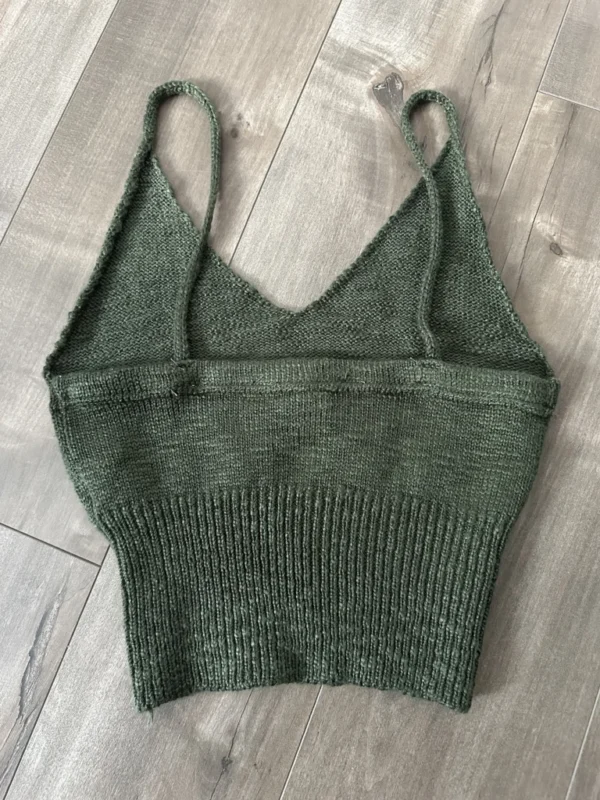 Image for Camisole courte verte