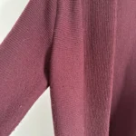 Thumbnail for Cardigan long rouge vin