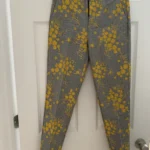 Featured thumbnail for Checkered pants with embroidery detail