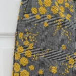 Thumbnail for Checkered pants with embroidery detail