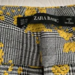 Thumbnail for Checkered pants with embroidery detail