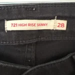 Thumbnail for Jeans Levis high rise skinny
