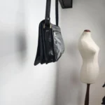 Thumbnail for Sac bandoulière ultra-pratique en cuir véritable noir