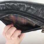 Thumbnail for Sac bandoulière ultra-pratique en cuir véritable noir