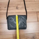 Thumbnail for Sac bandoulière ultra-pratique en cuir véritable noir