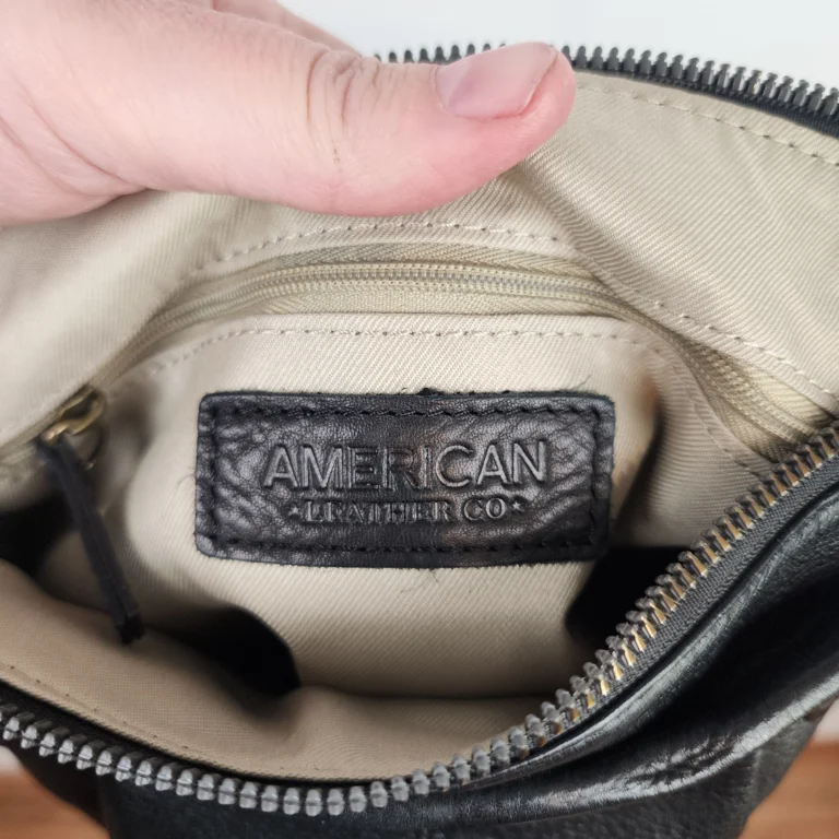 Image for Genuine leather shoulder bag American Leather Co.