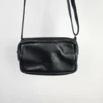 Thumbnail for Sac bandoulière en cuir peint à la main fait au Québec