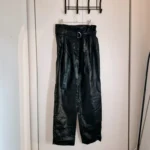 Featured thumbnail for Dynamite high-waisted faux-leather trousers size 0