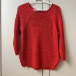 Featured thumbnail for Red knitted jumper Zara