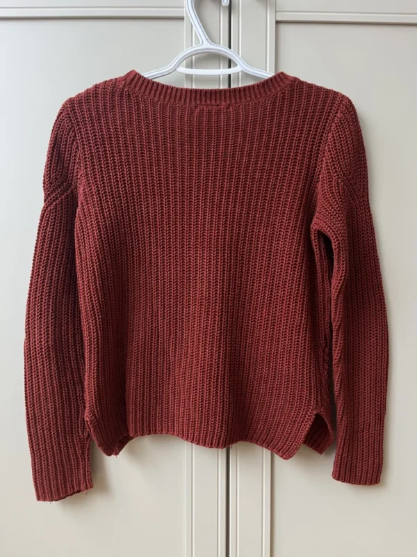 Image for Pull en tricot de coton HM