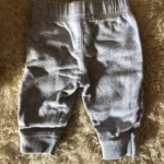 Thumbnail for Pantalon 3 mois joggings gris imparfait