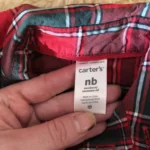 Thumbnail for Cache couche chemise bébé naissant
