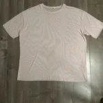 Featured thumbnail for Chandail en filet rose pale oversized