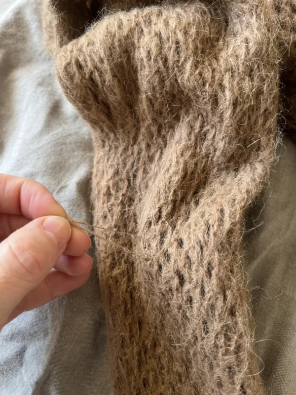 Image for Alpaca and wool jumper