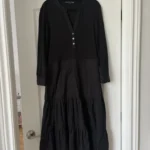 Thumbnail for Veronica Beard Jeans Black maxi dress