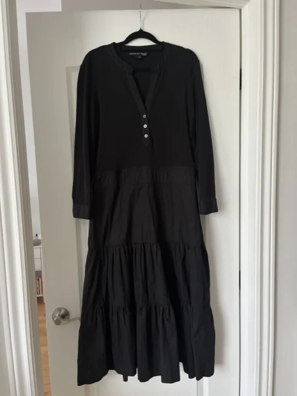 Image for Veronica Beard Jeans Black maxi dress