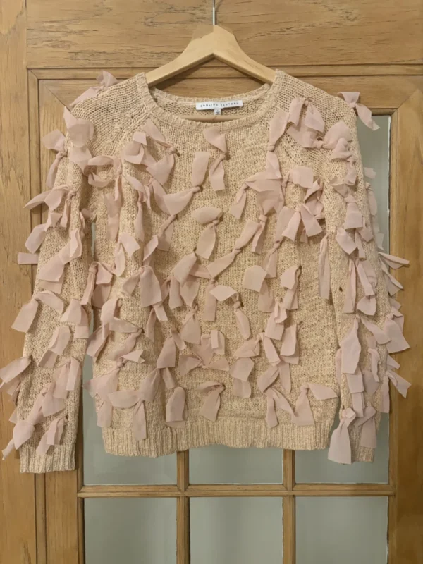 Featured image for Tricot rose pâle