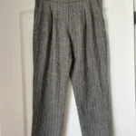 Thumbnail for Babaton Cohen grey and white wool and cashmere trousers size 4