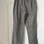 Thumbnail for Babaton Cohen grey and white wool and cashmere trousers size 4