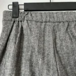 Thumbnail for Babaton Cohen grey and white wool and cashmere trousers size 4