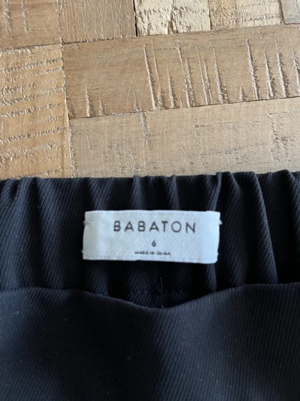 Image for Babaton Cohen black trousers size 6