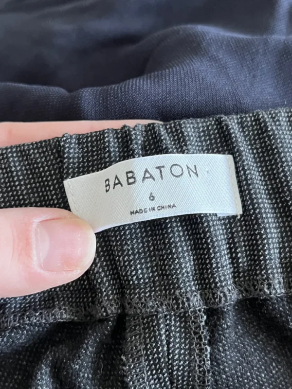 Image for Babaton Cohen trousers grey size 6