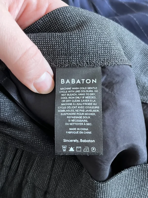 Image for Babaton Cohen trousers grey size 6