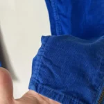 Thumbnail for Sandro blue velvet trousers size 36