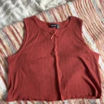 Featured thumbnail for Camisole orange brûlé
