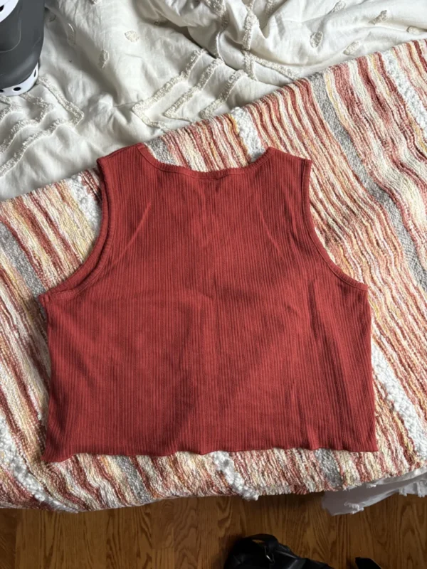 Image for Camisole orange brûlé
