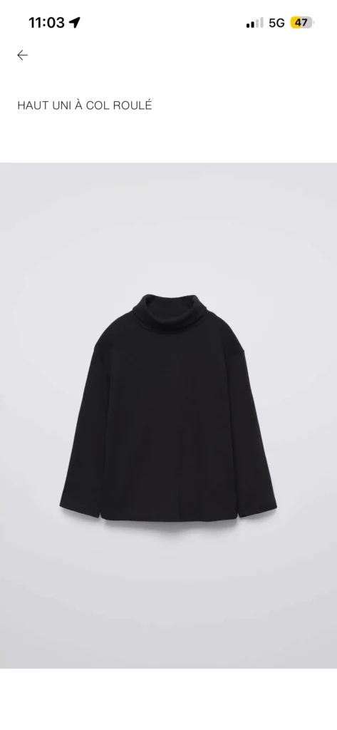 Image for Turtleneck, Zara, 6T