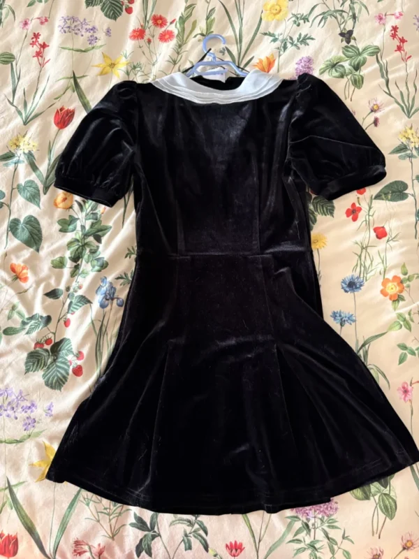 Image for 1861 velvet short dress