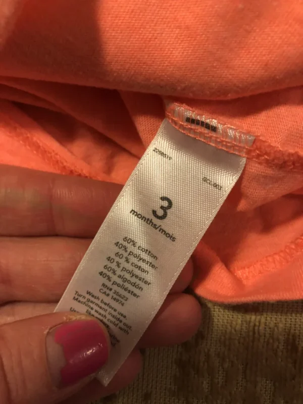 Image for Tee sérigraphié surf orange fluo magnifique