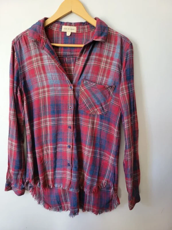 Featured image for Cloth and Stone checked shirt