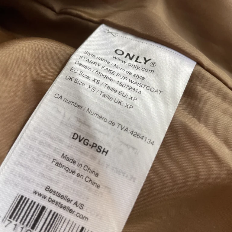 Image for Veste en fausse fourrure ONLY - XS
