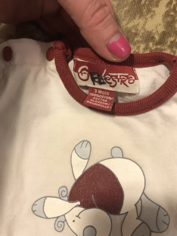 Image for Tee ivoire tee-shirt bébé naissant