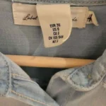 Thumbnail for Chemise en jean bleu délavée H&M