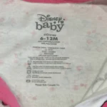 Thumbnail for Pyjama une-pièce Minnie Mouse Disney Baby – 6-12 mois – Neuf avec étiquette