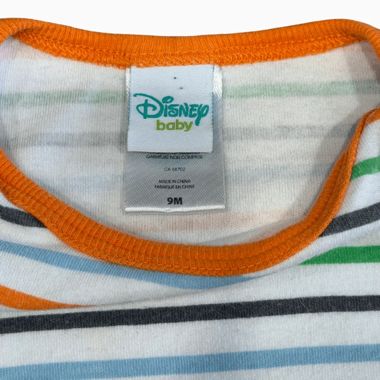 Image for Ensemble salopette Tigrou Disney Baby – 9 mois – Très bon état